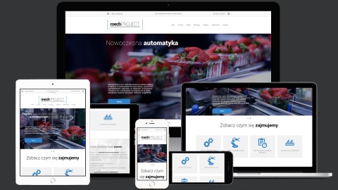 Strona internetowa dla Firmy technologicznej