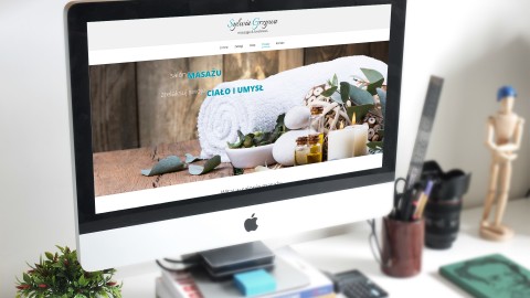 Strona internetowa dla Salon masażu